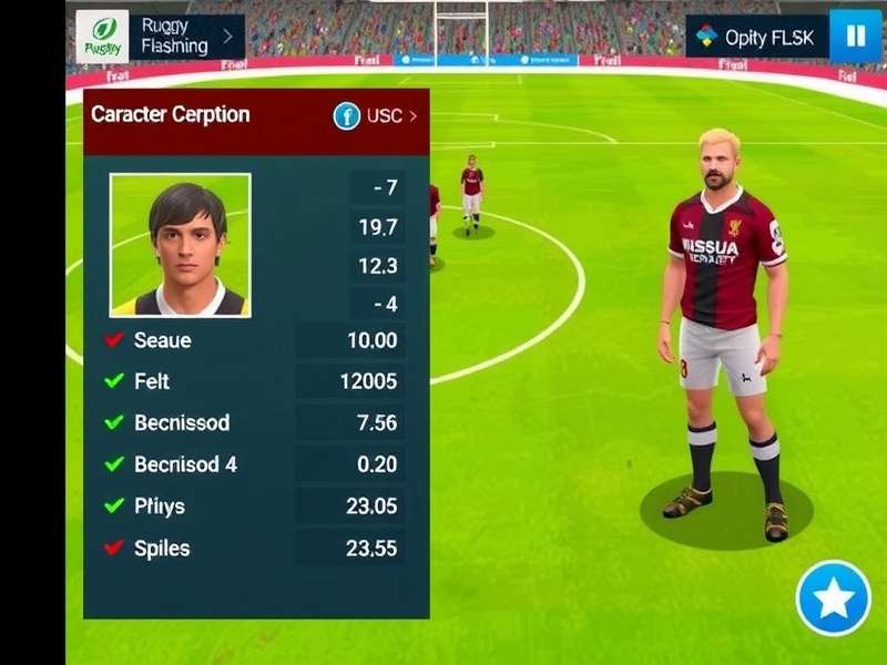 Rugby Flash India character customization